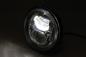 Preview: LED Hauptscheinwerfereinsatz Typ 7 - 5.75", Standlichtring - Chrom