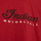 Preview: MENS RED MARL SCRIPT LOGO TEE - RED