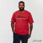 Preview: MENS RED MARL SCRIPT LOGO TEE - RED