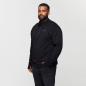 Preview: MENS QUARTER ZIP PERFORMANCE TOP - BLACK