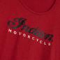 Preview: WOMENS 2 COLOR FOIL SCRIPT TEE - RED