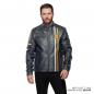 Preview: MENS CAFE LEATHER JACKET - BLACK