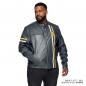 Preview: MENS CAFE LEATHER JACKET - BLACK