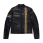 Preview: MENS CAFE LEATHER JACKET - BLACK