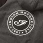 Preview: WOMENS CHARCOAL BLACK CONTRAST HOODIE - GRAY