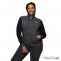 Preview: WOMENS CHARCOAL BLACK CONTRAST HOODIE - GRAY