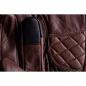 Preview: MENS LEATHER GETAWAY RIDING GLOVES - BROWN