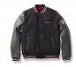 Preview: MENS VARSITY BOMBER JACKET - BLACK