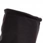 Preview: MENS SCRIPT FLEECE NECK WARMER - BLACK