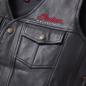 Preview: MENS WESTERN VEST - BLACK