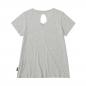 Preview: WOMENS OPEN BACK TEE - GRAY
