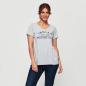 Preview: WOMENS OPEN BACK TEE - GRAY
