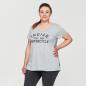 Preview: WOMENS OPEN BACK TEE - GRAY
