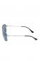 Preview: AVIATOR SUNGLASSES WITH BLUE LENS - SILVER
