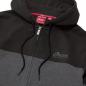 Preview: MENS COLORBLOCK SCRIPT HOODIE - GRAY
