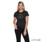 Preview: WOMENS TRI COLOR BLOCK LOGO T-SHIRT - BLACK