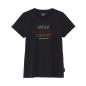 Preview: WOMENS TRI COLOR BLOCK LOGO T-SHIRT - BLACK