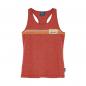 Preview: WOMENS STRIPE PATCH PRINT TANK - RED