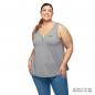 Preview: WOMENS ATHLETE LOGO PRINT TANK - GRAY