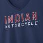 Preview: WOMENS GLITTER LOGO TIE T-SHIRT - NAVY