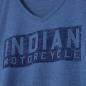 Preview: WOMENS STAMP BLOCK LOGO T-SHIRT - BLUE