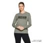 Preview: WOMENS CHAINSTITCH EMBROIDERY LONGSLEEVE T-SHIRT - GRAY