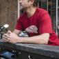 Preview: MENS DISTRESSED HEADDRESS T-SHIRT - RED