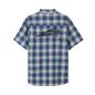 Preview: MENS PASADENA PLAID SHORT SLEEVE SHIRT - BLUE