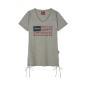 Preview: WOMENS FLAG BIKES PRINT TEE - GRAY
