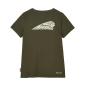 Preview: WOMENS V-NECK HEADDRESS TEE - GREEN
