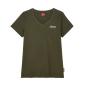 Preview: WOMENS V-NECK HEADDRESS TEE - GREEN