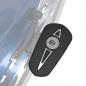 Preview: HEADDRESS PASSENGER FLOORBOARD PADS - TRITTBRETT-EINSÄTZE - CHROM