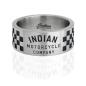 Preview: Mens Speedway Checkered Band Ring
