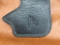 Preview: Leder Hitzeschutz Crotch Cooler für Indian Chief - Schwarz
