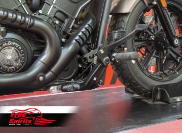 Preview: Fussrastenvorverlegung Scout 1250 - 60 mm Preview: Fussrastenvorverlegung Scout 1250 - 60 mm