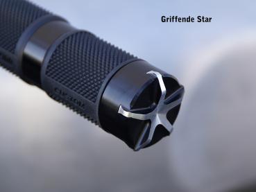 Schwarze Griffe - Indian Scout - Star