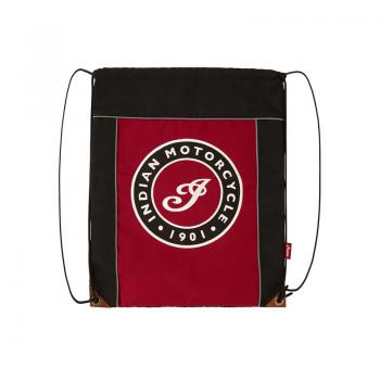 MADISON DRAWSTRING BAG - BLACK