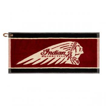 IMC BAR TOWEL - RED / BLACK