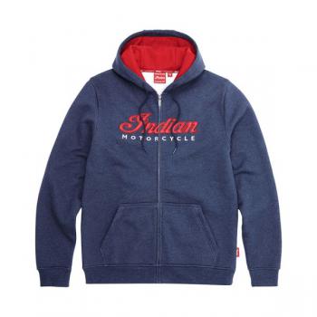 MENS USA FLAG HOODIE - NAVY