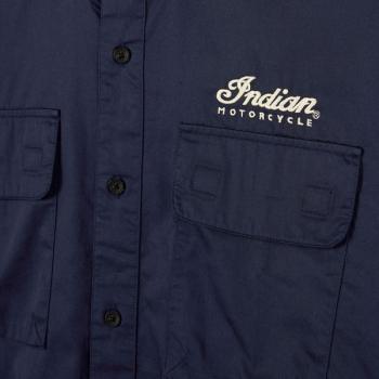 MENS VENTED SHIRT - NAVY
