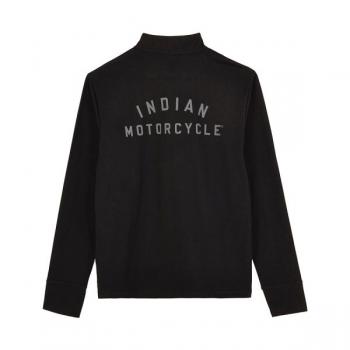 MENS QUARTER ZIP PERFORMANCE TOP - BLACK