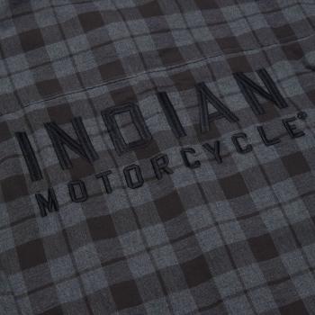 MENS CHICAGO PLAID SHIRT - BLACK