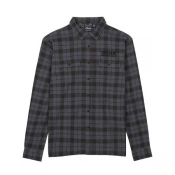 MENS CHICAGO PLAID SHIRT - BLACK