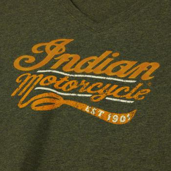 Preview: WOMENS MIXED EMBROIDERY PRINT TEE - KHAKI