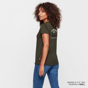 Preview: WOMENS ESTABLISHED 1901 TEE - KHAKI