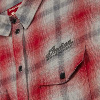 Preview: WOMENS ICON PLAID SHIRT - RED