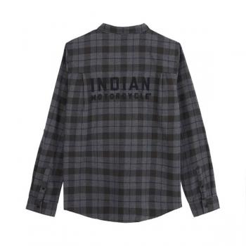 WOMENS CHICAGO PLAID SHIRT - BLACK