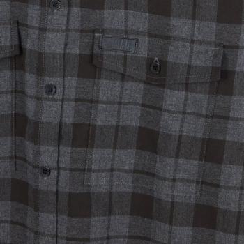 WOMENS CHICAGO PLAID SHIRT - BLACK