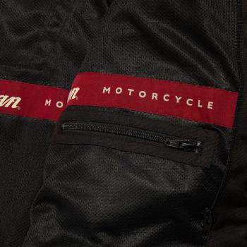 Indian-Only - MENS MILESTONE MESH JACKET - BLACK