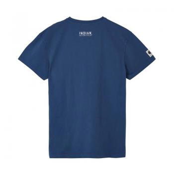 Preview: MENS COLORED IMC LOGO T-SHIRT - BLUE